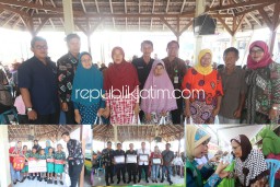 Kawal Kebudayaan, PWI Sidoarjo Gelar Baksos di Situs Candipari