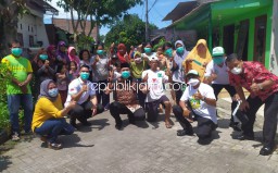 BHS Apresiasi Cara Warga Perumtas 3 Sidoarjo Cegah Penyebaran Covid-19