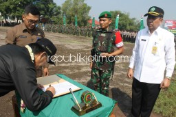 Pemkab Sidoarjo Kucurkan Rp 2,7 Miliar untuk 6 Program TMMD 2018