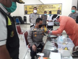 Polda Jatim Rapid Test Massal Anggota Polres Ponorogo