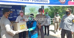 Kapolres Ponorogo Tinjau Posko Covid-19 di Perbatasan Pacitan dan Trenggalek