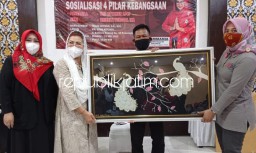 Berharap Perempuan Berwawasan Kebangsaan, Ina Sosialisasi Empat Pilar Kepada Pelaku UMKM di Ponorogo