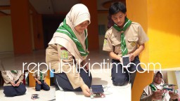 Mobil Mainan Tenaga Surya Karya Siswa Smamita Bisa Buat Charger