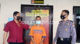 Berdalih Beli Motor, Arek Pangkemiri Bawa Kabur Motor Warga Krembung Ditangkap Saat Tertidur Pulas