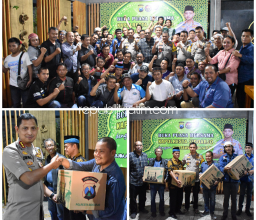 Kuatkan Sinergitas Polri dan Media, Kapolresta Sidoarjo Ajak Buka Puasa