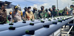 Kuatkan Sinergitas Warga, TNI-Polri Apresiasi Kampung Tangguh Semampir Krian