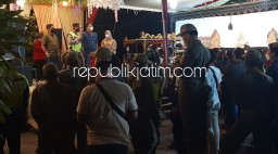 Melanggar Batas Jam Malam, Hajatan di Rumah Kades Sidokepung Buduran Dibubarkan Petugas Gabungan