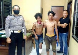 Buron Kasus Perampasan HP di Sidoarjo Tersungkur Ditembak Kaki Kirinya di Surabaya