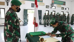 Sertijab Dipimpin Dandim Sidoarjo, Kamsuri Jabat Danramil Buduran Gantikan Khoiri