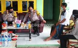 Kapolresta Sidoarjo Jenguk Bripka Romi Andriansyah, Janjikan Penghargaan Pendidikan