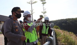 Kapolres Ponorogo Kunjungi Ke Mega Proyek Bendungan Bendo