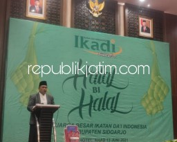 Ratusan Anggota Ikadi Sidoarjo Halal Bihalal, Sekaligus Launching Kajian Berkah Pagi