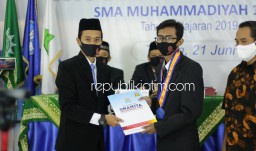 Hanya Diwakili Dua Peraih Beasiswa, 162 Siswa Siswi Smamita Diwisuda Secara Daring