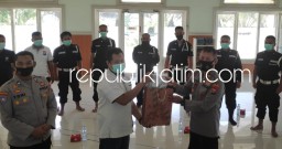 Sambut HUT Bhayangkara ke 75, Satuan Binmas Polres Ponorogo Bina Puluhan Satpam