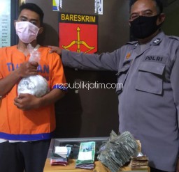 Hendak Curi Kotak Amal di Depan Minimarket, Arek Surabaya Nyaris Dimassa Warga Prambon