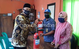 Bantu Apar Pasar Tradisional, BHS Prioritaskan Keselamatan Nyawa, Barang dan Uang Publik