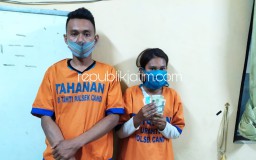 Pasutri Asal Tulangan Hendak Mencuri di Durungbedug, Tepergok Pemiliki Toko Nyaris Dimassa Warga