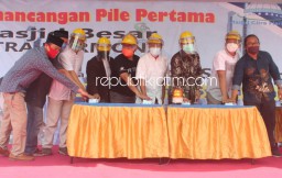 Pemasangan Tiang Pancang Masjid Besar Citra Harmoni 4 Lantai Tampung 3.000 Jamaah
