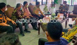 Silaturrahmi Kapolresta, Pengurus Golkar Sidoarjo Siap Sukseskan Penanggulangan Covid-19
