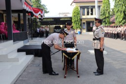 Penyegaran, Kapolres Ponorogo Mutasi Enam Kapolsek