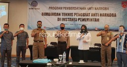 BNN Sidoarjo Gencarkan Program P4GN Jadikan 20 ASN Satgas Anti Narkoba