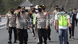 Sehari Jelang Kunjungan Presiden Jokowi, Kapolda Jatim Cek Lokasi Pastikan Keamanan Bendungan Bendo