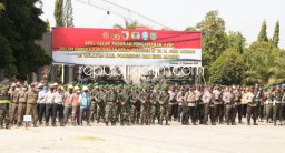 Apel Gelar Pasukan Pengamanan VVIP, Kodim Ponorogo Siap Amankan Kunker Presiden Jokowi