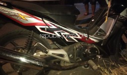 Pengendara Motor Asal Surabaya Terkejut Tanjakan, Jatuh Tersungkur Tewas