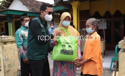 Gus Muhdlor Minta Masyarakat Sidoarjo Lapor Kalau Belum Mendapat Bansos Dampak Pandemi Covid-19