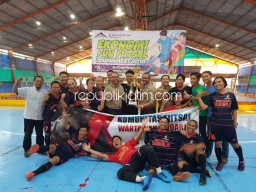 Tim Futsal Wartawan Sidoarjo Juara Piala BSI 2018