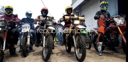 Selama Pandemi Covid-19 Libur Panjang, Komunitas Trail Jon Brothers Sidoarjo Reuni Trabas Bareng Jalur Trawas