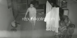 Terekam CCTV, Sebulan Rumah Warga Kebonagung Porong Diobok-Obok Pencuri Puluhan Kali