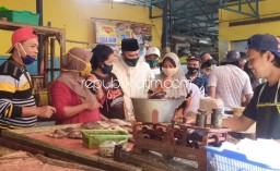 Blusukan Pasar Suko, BHS-Taufiq Siap Lengkapi Pasar Tradisional dengan Permainan Anak-anak