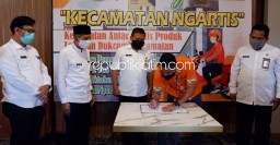 Kecamatan Ngartis Hasil Kerjasama Pemkab Sidoarjo dan Kantor Pos Antar Dokumen Gratis