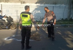 Hindari Motor Menyeberang, Pelajar Pengendara Motor Tewas Terlindas Truk di JL Raya Sukodono - Taman