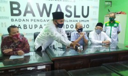 BHS-Taufiq Penuhi Panggilan Bawaslu Sidoarjo, Dua Paslon Lain Juga Bakal Dipanggil