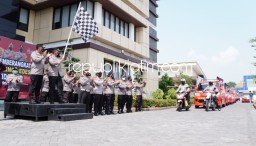Polresta Sidoarjo Luncurkan Mobil dan Motor Vaksinasi Keliling Pelosok Desa-Desa