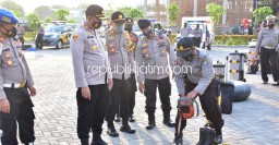 Polresta Sidoarjo Siap Siaga Hadapi Bencana Musim Hujan
