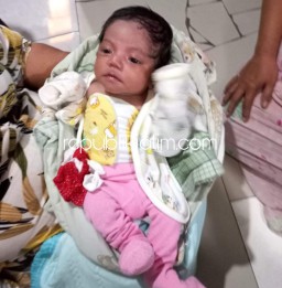 Warga Wadungasih Buduran Geger Temukan Bayi Perempuan dalam Box Shopee Food