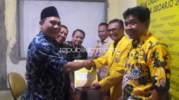 Ajak Koalisi, Bambang Haryo Daftar Bacabup di Partai Golkar
