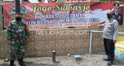 Jelang Pilkades Serentak, Polresta dan Jajaran Ajak Warga Jogo Sidoarjo