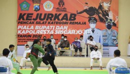 Sempat Terhalang Covid-19, Kejurkab Pencak Silat Piala Bupati dan Kapolresta Sidoarjo, Juara I PSHT, II Pagar Nusa dan Juara III Tapak Suci
