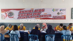 Peringati Hari Aids Sedunia, Rutan Gresik Gelar Skrining HIV &amp; AIDS Bagi 735 Warga Binaan