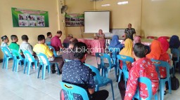 Polsek Krembung Sosialisasi Berita Hoax Penculikan Anak