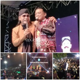 Didi Kempot Tutup Konser dengan Pamer Bojo, Sobat Ambyar Ponorogo Bergoyang