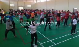 Senam Gembira Ala Ika Smanivda Bukan Hanya untuk Kebugaran, Tapi Jadi Ajang Silaturrahmi Alumni dan Guru
