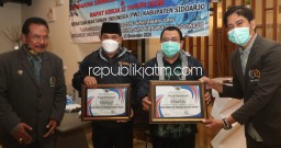 Pj Bupati Apresiasi PWI Sidoarjo Ikut Sukseskan Pilkada 2020