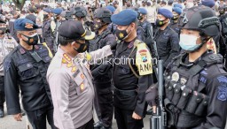 2.325 Personel Diterjunkan Amankan Pilkades Serentak di 173 Desa di Sidoarjo