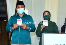 Dokter Sriatun Istri Cawabup Subandi Menangi Pilkades Pabean Sedati