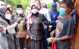 Risma Beri Amanah Khusus untuk Wakil Bupati Ponorogo Terpilih, Perbaiki Rumah Warga Berkebutuhan Khusus